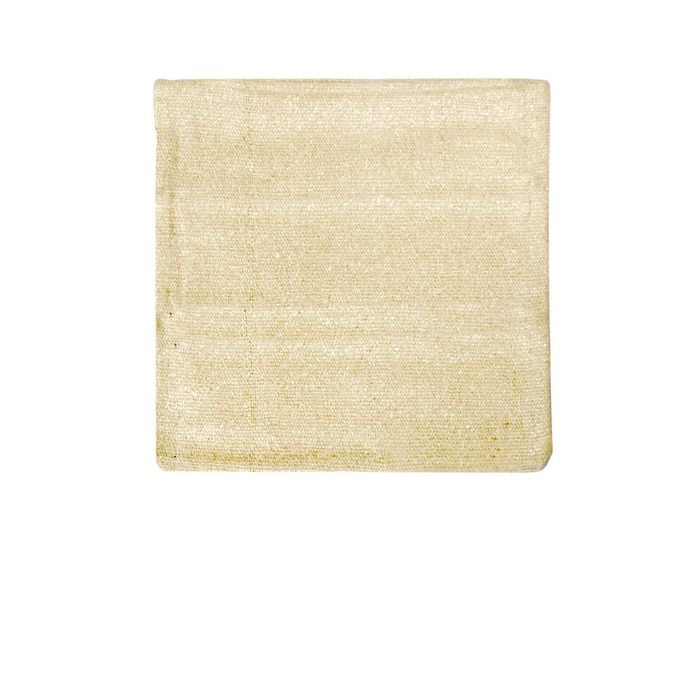 Polyester Chenille Cushion Cover 43 x 43 cm Cream