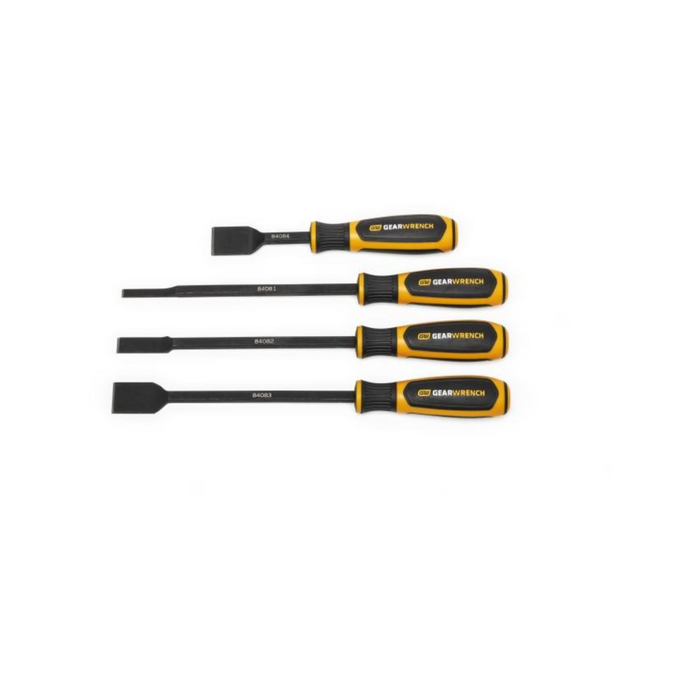GEARWRENCH 4 Piece Dual Material Wide Scraper Set
