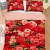 3D Peony Rose 193 Bed Pillowcases Quilt Queen Size