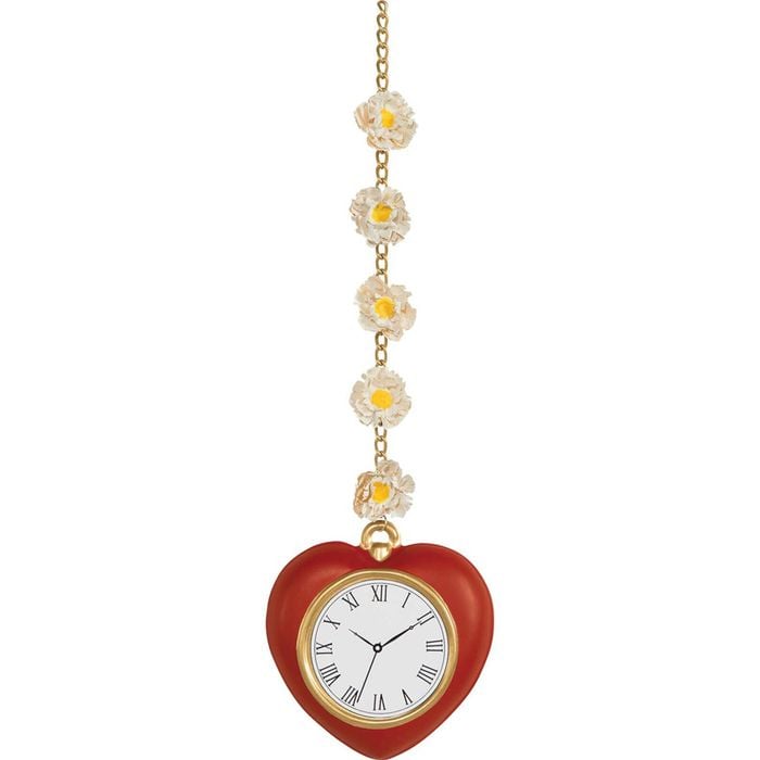 The Wizard Of Oz Tin Man Plasitc Heart Clock Halloween Costume Accessory Red