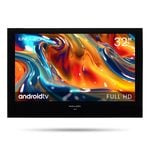ENGLAON 32" Full HD Android Smart Waterproof LED TV – Black Finish