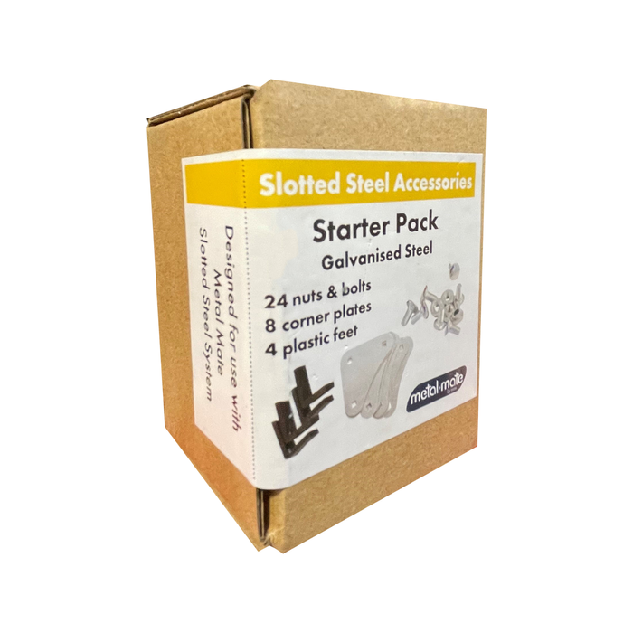 Metal Mate Galvanised Slotted Angle Starter Pack