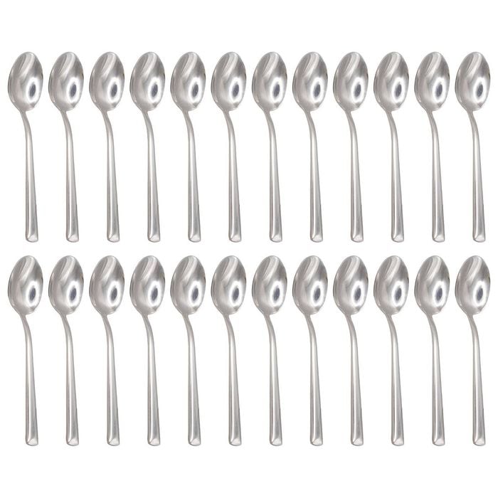 Tondo Stainless Steel Teaspoons - 14cm - Pack of 24