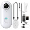 NNEOBA Thumb-Size WiFi Mini Camera  Action Cam with 32GB White
