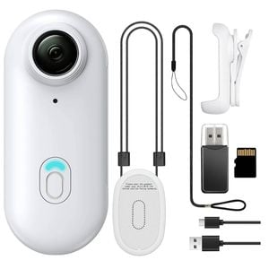 NNEOBA Thumb-Size WiFi Mini Camera  Action Cam with 32GB White