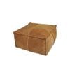 Huxford Grove The Willow Filled Ottoman Square 50x50cm - Camel