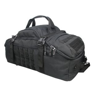 NNEOBA Tactical Molle Sport Travel Duffel Bag Black