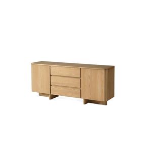 Seek and Ramble Kiama 1.8m 2 Door 3 Drawer Buffet Natural Ash