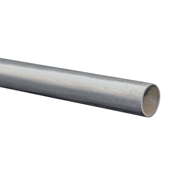 Metal Mate 31.8 x 1.2 1m Galvanised Steel Round Tube - 1m