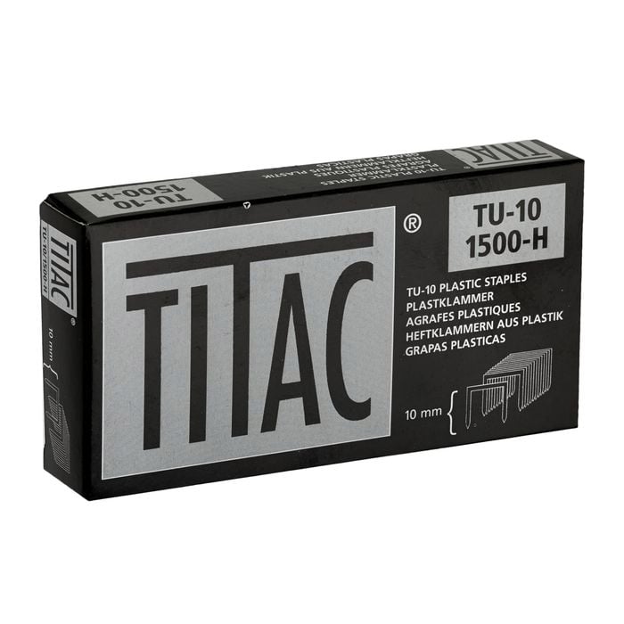 Titac TU-10 Hard Plastic U Staples