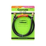 Gasmate Hose - 1000mm - 3/8" BSPP LH to High Pressure (Schrader) Valve