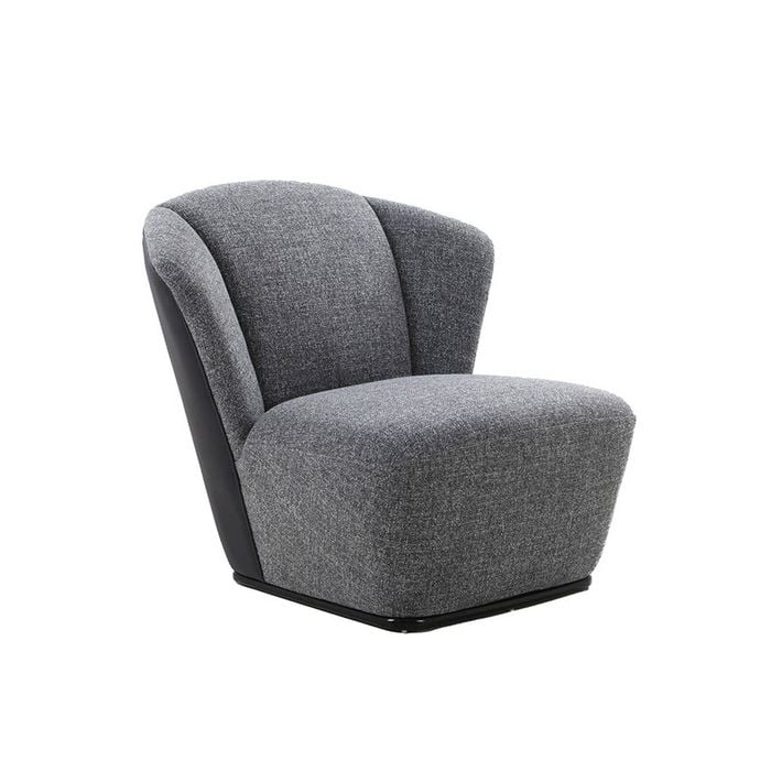 Modern Furniture ASTRID Single Seater Sofa 98x85cm - Grey