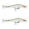 2x Rapala 9cm RipStop Shallow Jerkbait Hard Body Fishing Lures - Herring