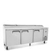 Atosa 3 DOOR PIZZA PREP TABLE FRIDGE 2362 MM MPF8203
