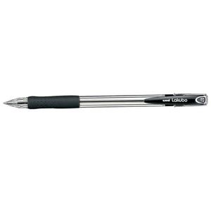 Uni Lakubo Ballpoint Pen 12pcs (Broad) (Black)