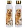 2PK Ashdene Puppy Love Golden Retriever Water Drink Bottle 24.5cm