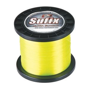 1000m Spool of 8kg Sufix Ultra Supreme IGFA Yellow Monofilament Fishing Line