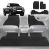 6D Diamond Car Floor Mats for Ford Ranger 2006-2011-Full Set-Black-Outback GT