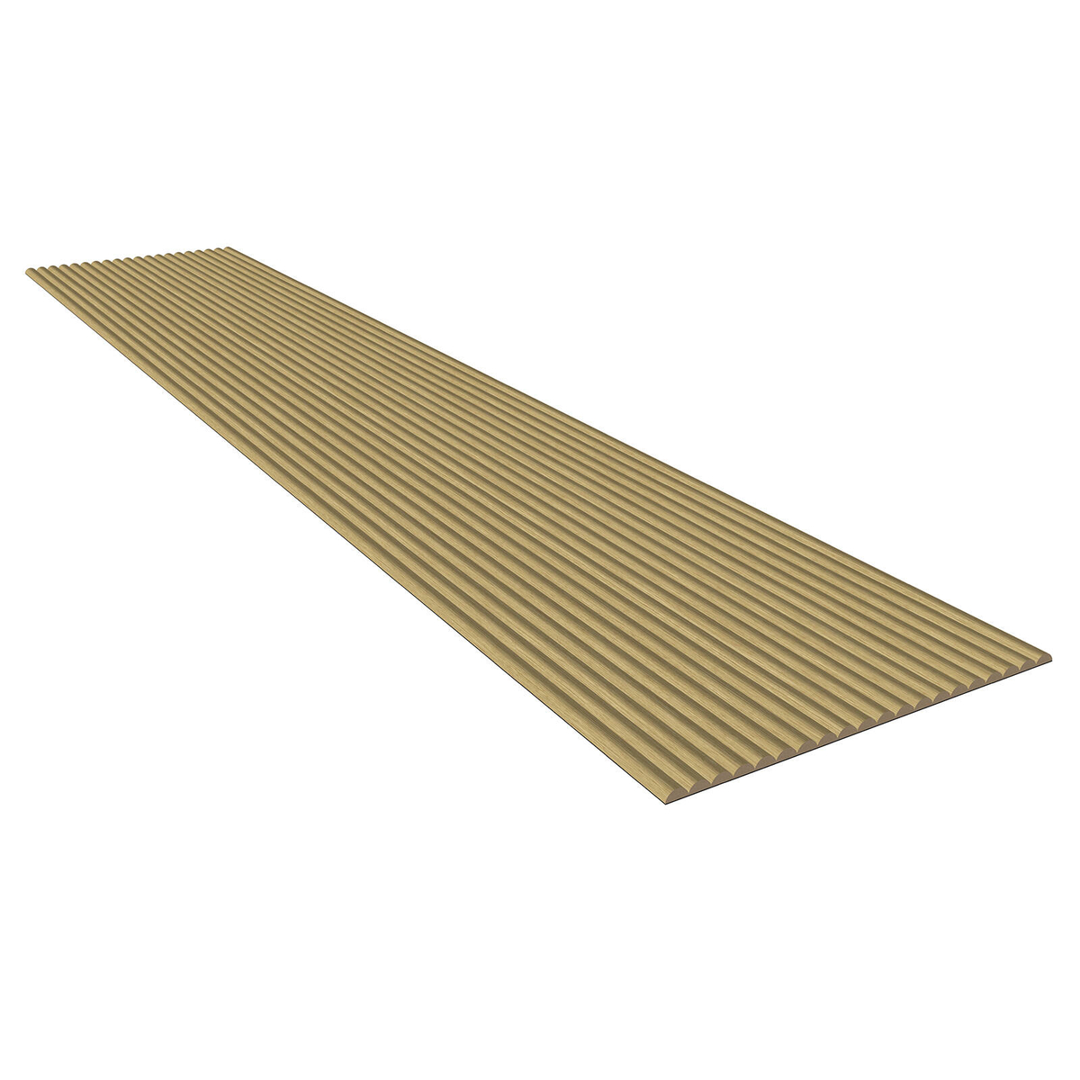 SpecRite 2700 x 600 x 13mm Oak Bendy Wall Panel Half Round - Bunnings ...