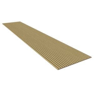 SpecRite 2700 x 600 x 13mm Oak Bendy Wall Panel Half Round