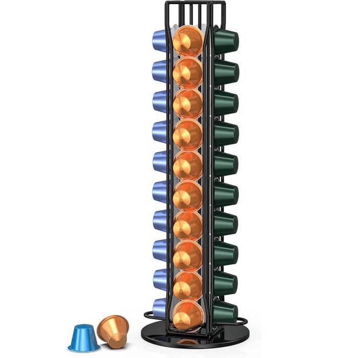 CARLA HOME Coffee Pods Holder Storage Compatible with 40 Nespresso Pods