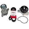 Drive Belt Tensioner & Water Pump Kit For Mazda 2 DY DY5W 1.5L 2002-3/2005