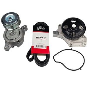 Drive Belt Tensioner & Water Pump Kit For Mazda 2 DY DY5W 1.5L 2002-3/2005