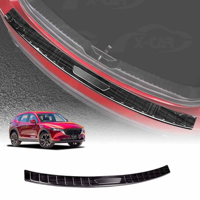 Boot Trunk Rear Bumper Guard Step Panel Protector for Mazda CX5 CX-5 KF 2017-2026