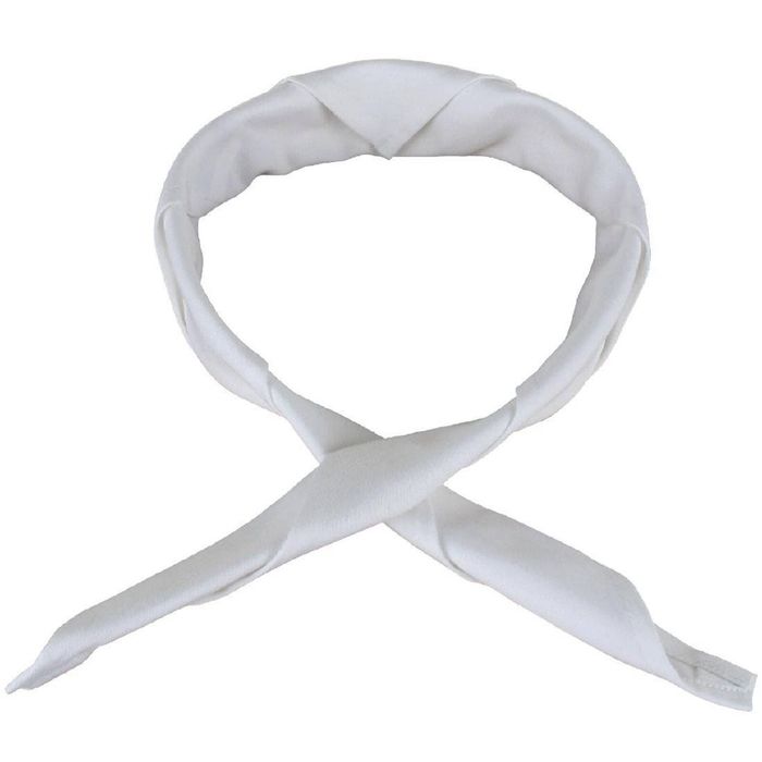 Whites Chefs Clothing Unisex Neckerchief Bandana White One Size