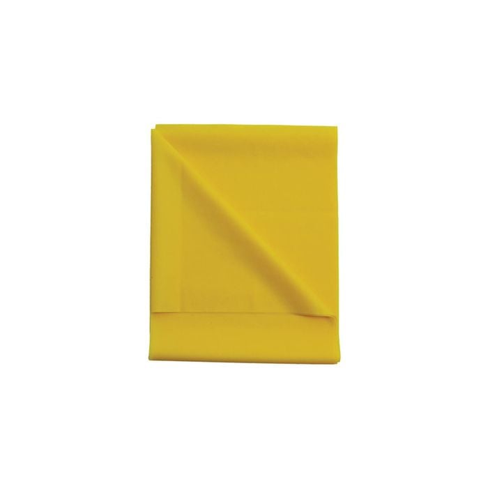Latex Free Exercise Band 1.5m - Ideal For Strength & Flexibility - Light - Yellow