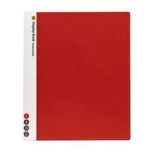 Non Refillable A4 20P Insert Cover Display Book (Red)