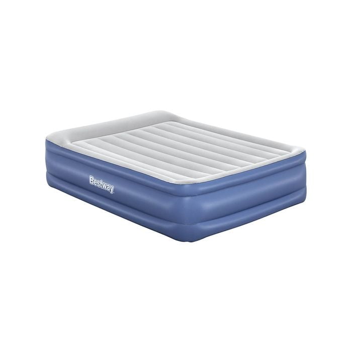 Bestway Queen Air Bed 56cm Premium Inflatable Mattress Electric Built-in Pump