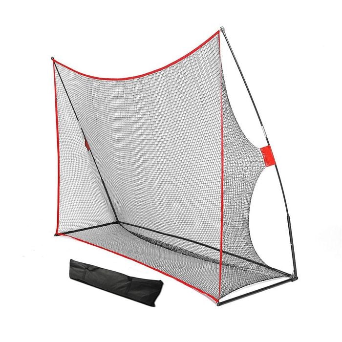 FitnessLab Golf Practice Net and Hitting Set Chipping Cage Driving Training Aids