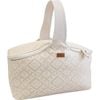 LVD Insulated Durable Amalfi Picnic Cooler Carry Bag 52x30cm White/Cream