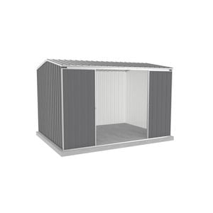 Absco Sheds 3.00 x 2.26 x 2.00m Monument Ezislider Double Sliding Door Garden Shed