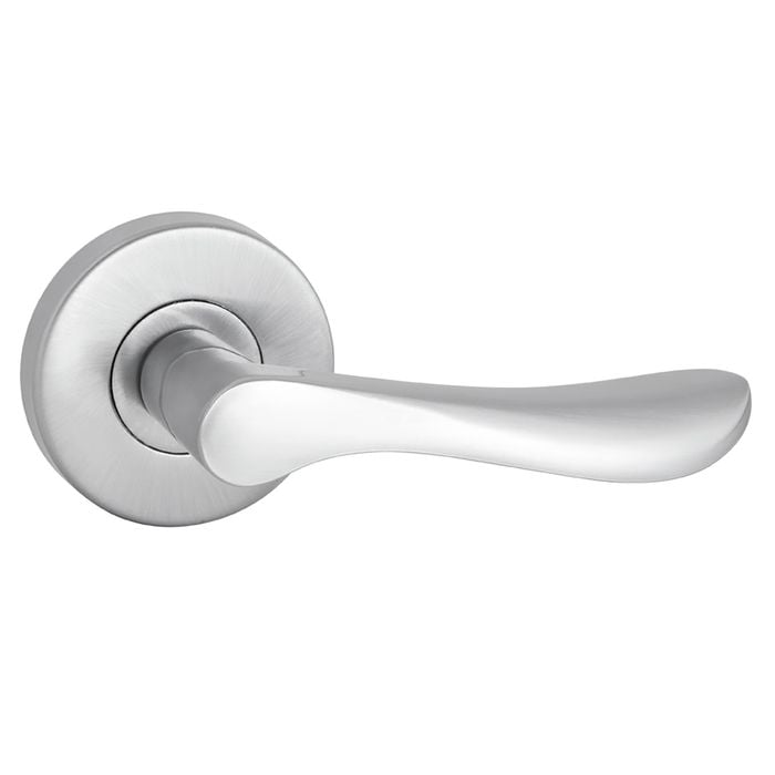 Gainsborough Satin Chrome G4 Series Florence Passage Leverset