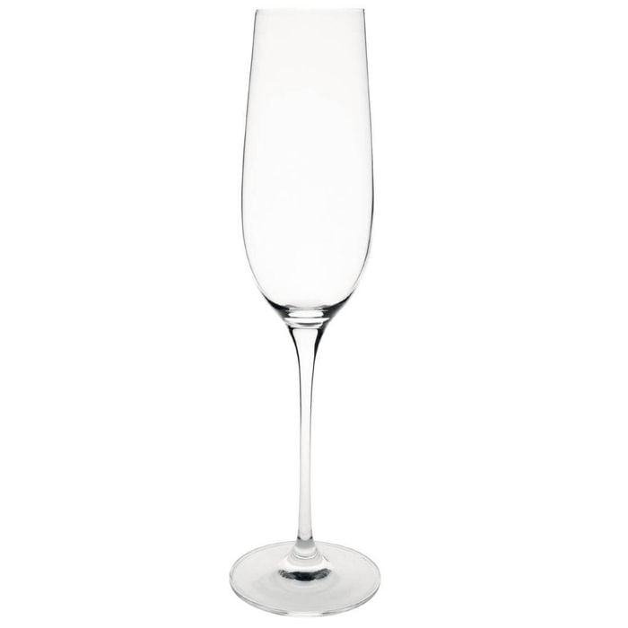 Olympia Champagne Glasses Campana One Piece Crystal 6 Pack 260ml Stemware Glassware