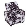 Costway Kid Recliner Chair PU Sofa Adjustable Lounge Couch Armchair White