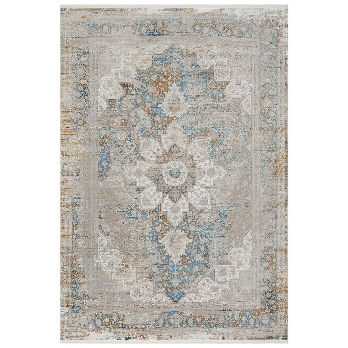 The Rug Connection Lustre 104 Silver 400x300cm - Extra Extra Large Indoor Floor Rug