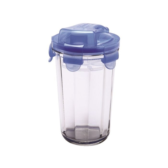 Glasslock Tempered Glass Sports Diet Shaker 500ml