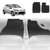 6D Diamond Car Boot Mat for Mazda 2 DE2007-2014-Sedan-Cargo Mat-Black-Outback GT