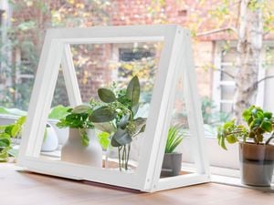 study table with shelving units