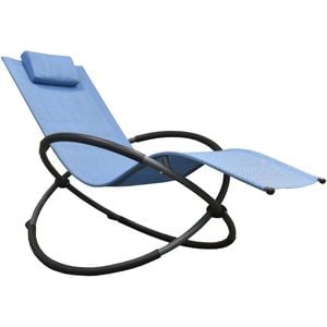 Vivere Orbital Phifer & Steel Lounger - Cape Cod