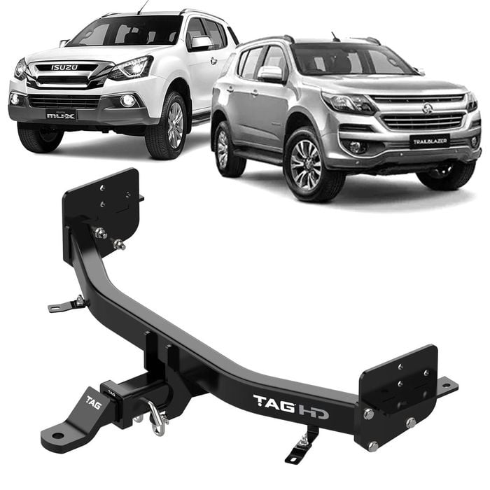 Tag Heavy Duty Towbar & Direct Fit Wiring For Isuzu Mu-x (11/2013 - 06/2021)