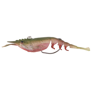 Berkley 2022 Shimma Shrimp Weedless 100mm Soft Vibe Fishing Lure Nuclear Shrimp