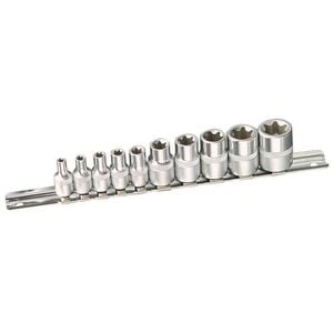 Kincrome 10 Piece 1/4" & 3/8" Drive E-TORX® Socket Set
