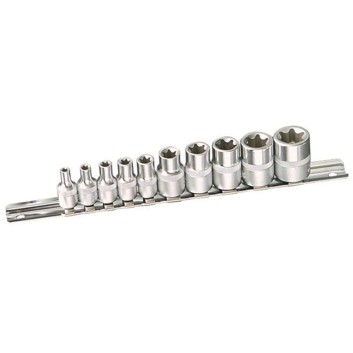 Kincrome 10 Piece 1/4" & 3/8" Drive E-TORX® Socket Set