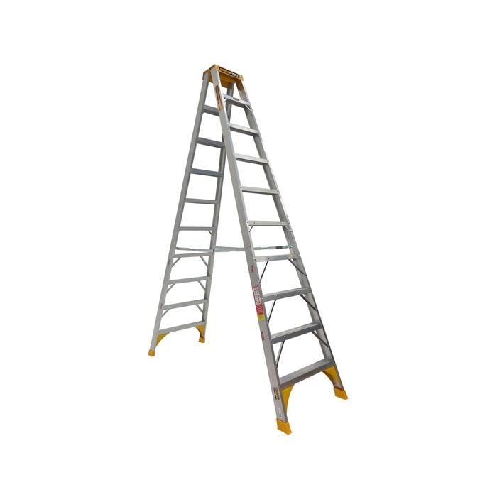 Gorilla 3.0m 180kg Heavy Duty Double Sided Aluminium Ladder
