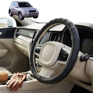 Australian Goose Steering Wheel Cover for Toyota RAV4 2000 - 2005 (4-Door (XA20)) Circle Black