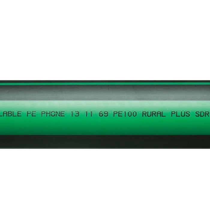 Vinidex Rural Plus 19mm x 1m 3/4" Poly Pipe